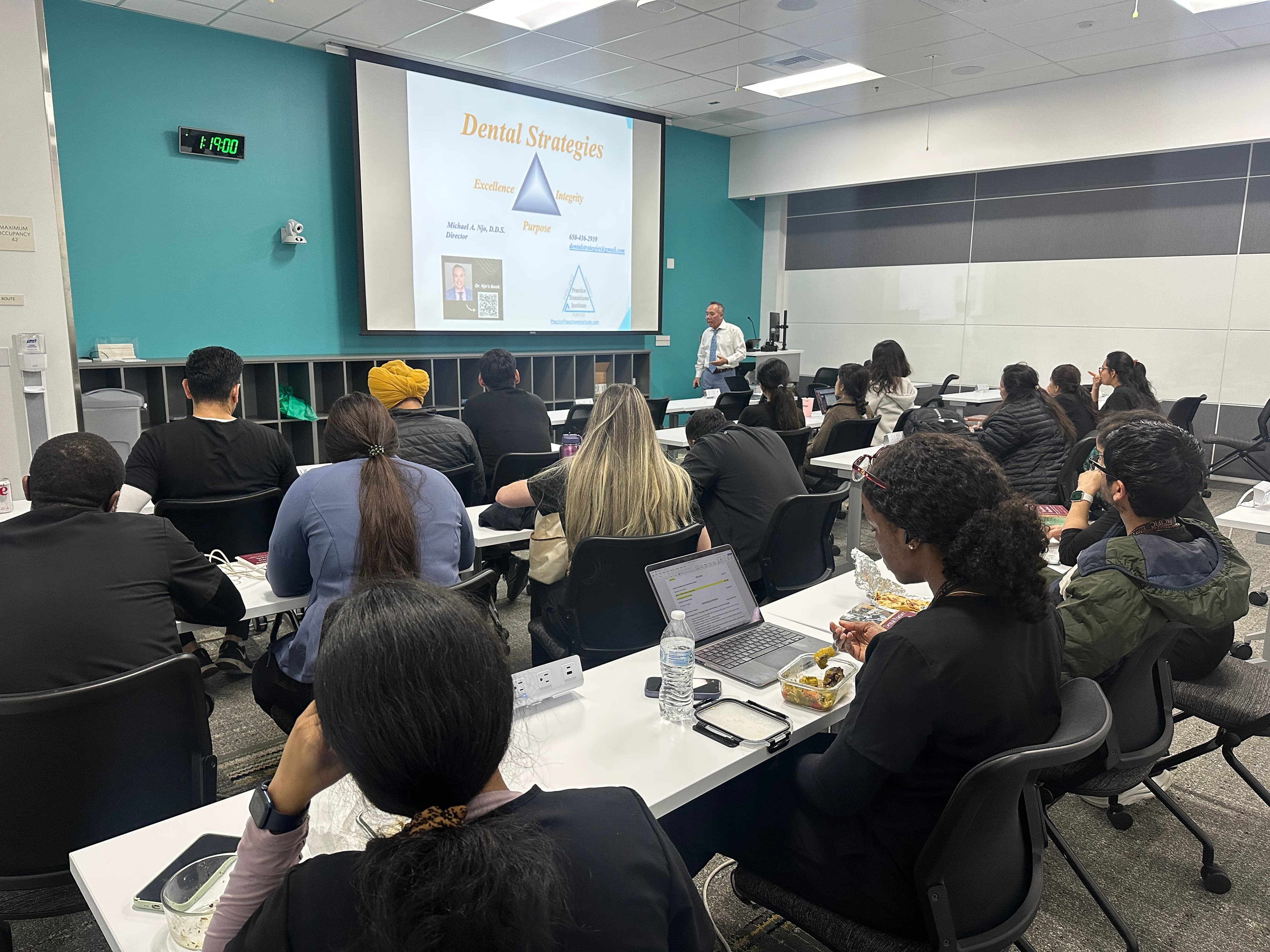 From admissions interviewee to UOP IDS senior in Sacramento, showing gratitude to Dr. Njo.