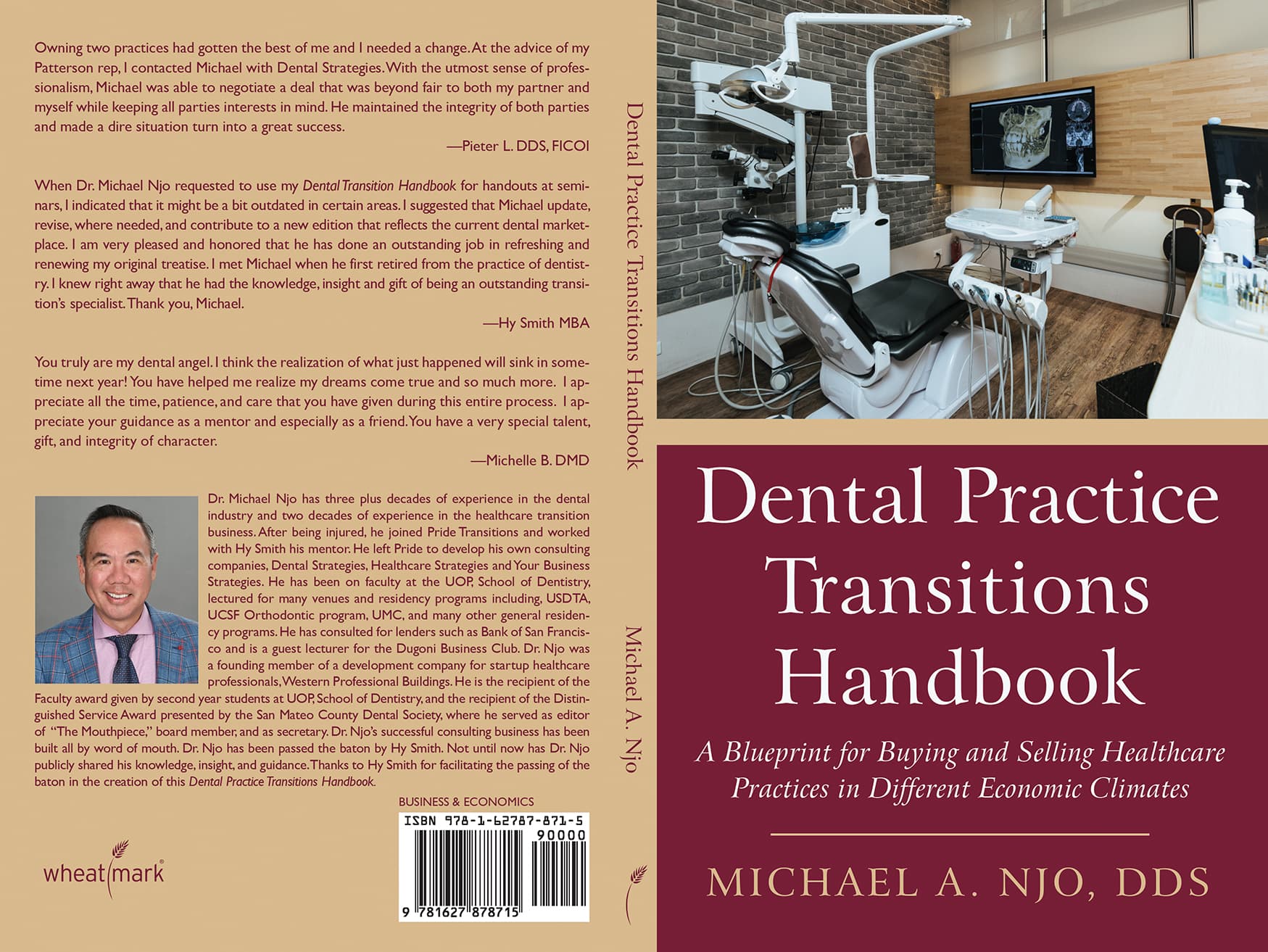 Cover of Dental Practice Transitions Handbook by Michael A. Njo, DDS.